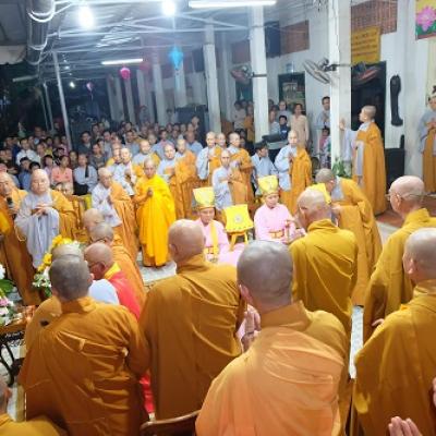 Lễ Cúng Tiên Thường Cung Tiến Giác Linh Và Nhiễu Tháp Đức Hòa Thượng Thiện Phước - Nhựt Ý (1924-1986)
