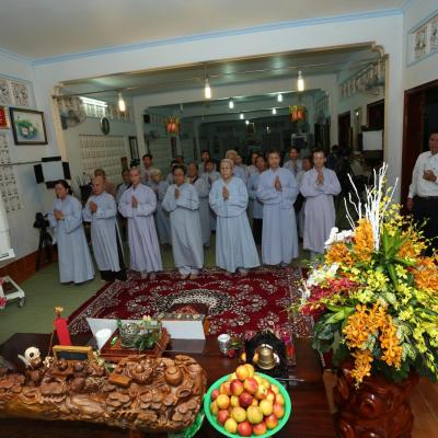 Bài giảng trong Đạo tràng Bát Quan Trai tại Quan Âm Tu Viện, Biên Hòa, Đồng Nai. Ngày 20 - 10 - 2018