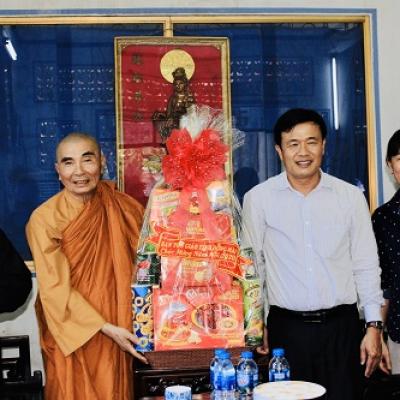 Đồng Nai: Ban Tôn Giáo Tỉnh Đồng Nai thăm và chúc Tết Tổ Đình Quan Âm Tu Viện